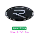 VW Elliptical Metal Car Window Sticker Emblem Badge Decal