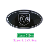 Dodge Elliptical Metal Car Window Sticker Emblem Badge Decal