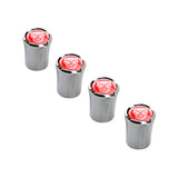 4pcs/set Jaguar Logo Car Air Valve Stem Caps Auto Tyre Valve Covers