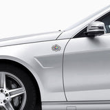 Alfa Romeo Double Lion Metal Car Rear Sticker Auto Window Emblem Badge Decal