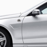 Ssang Yong Double Lion Metal Car Rear Sticker Auto Window Emblem Badge Decal