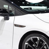 2pcs Nissan Nismo Metal Car Side Fender Emblem Sticker Decal