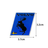 Volvo R Design Sweden Moose Test AWD Logo Metal Car Rear Sticker Decal Emblem Badge