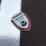 Mazda Metal Shield Car Rear Sticker Auto Window Emblem Badge Decal