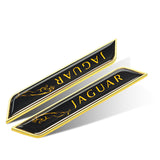 2pcs Jaguar Logo Car Fender Side Sticker Decal Emblem Badge