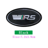 Skoda Elliptical Metal Car Window Sticker Emblem Badge Decal