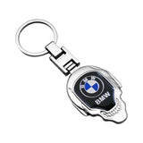 BMW M Power Skull Metal Car Keychain Key Holder