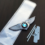BMW Angle Wings Metal Car Front Center Sticker Grille Emblem
