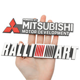 Mitsubishi Ralliart Metal Car Rear Sticker Decal Emblem Badge