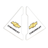 2PCS Chevrolet Car Door Corner Edge Cover Anti-Scratch Protective Sticker