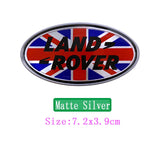 Land Rover Elliptical Metal Car Window Sticker Emblem Badge Decal