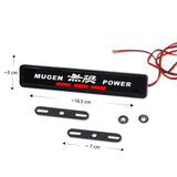 Honda Mugen Logo Car Front Hood Grille LED Light