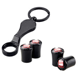 4pcs/set SEAT Logo Car Air Valve Stem Caps Auto Tyre Valve Covers