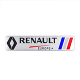 Renault Aluminum Alloy Car Body Sticker Nameplate Rear Emblem Badge Decal