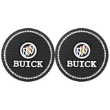 2PCS Buick Diamond Car Water Coaster Cup Mat