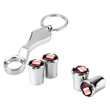 4pcs/set SEAT Logo Car Air Valve Stem Caps Auto Tyre Valve Covers