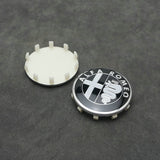 4pcs/set 60mm Alfa Romeo Logo ABS Car Wheel Center Hub Cap