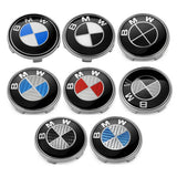 4pcs/set 68mm BMW X1 X3 X5 X6 1 3 5 7 Series Car Wheel Center Hub Cap Auto Hub Cover Emblem Badge Decal