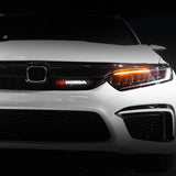 Honda Mugen Logo Car Front Hood Grille LED Light
