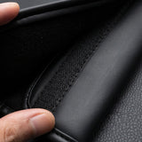2PCS BMW M Power Leather Car Seat Belt Pad Covers Shoulder Pads
