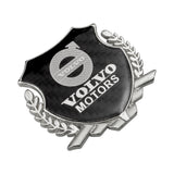 Volvo Metal Carbon Fiber Car Rear Sticker Shield Trunk Emblem Badge Decal