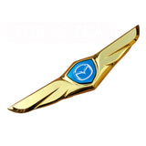 Mazda Metal Wings Car Front Hood Sticker Emblem Badge Decal