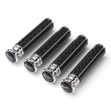 4pcs/set Mercedes Benz AMG Barbus Lorinser Carlsson Logo Car Door Bolt Lock Pins Gate Lock Screws