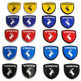 2pcs Volvo Moose Deer Logo Metal Car Rear Sticker Decal Emblem Badge