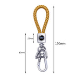 Ford Braided Rope Car Keychain Keyring Pendant