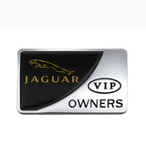 Jaguar VIP OWNERS Metal Car Stickers Rear Emblem Badge