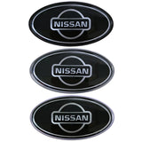 Nissan Nismo Elliptical Metal Car Window Sticker Emblem Badge Decal