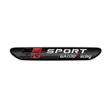 1PC Toyota GR Sport Logo Metal Car Sticker Badge Decal