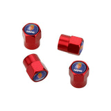4pcs/set SAAB Car Air Valve Stem Cap Auto Tyre Valve Covers