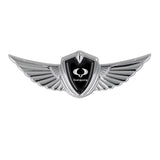 Ssang Yong Logo 3D Metal Wing Car Emblem Sticker Badge Decal