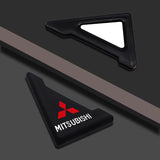 2PCS Mitsubishi Car Door Corner Edge Cover Anti-Scratch Protective Sticker