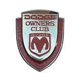 Dodge SRT Shield Metal Car Rear Sticker Emblem Badge Decal