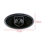 Dodge Elliptical Metal Car Window Sticker Emblem Badge Decal