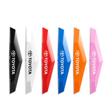 6pcs Toyota TPU Car Door Anti-collision Protective Stickers Bumper Strip Decal