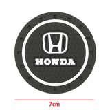 2pcs/set Honda PVC Car Water Coaster Cup Mat