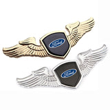 Ford Mustang Shelby Angle Wings Metal Car Front Hood Bonnet Sticker Emblem Badge