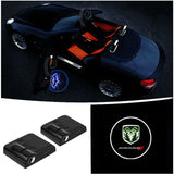 2pcs Dodge Wireless Car Welcome Door Laser Projection LED Light