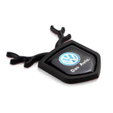 VW ABS Deer Car Rear Sticker Shield Trunk Emblem Badge Decal