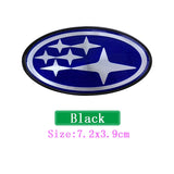 Subaru Elliptical Metal Car Window Sticker Emblem Badge Decal