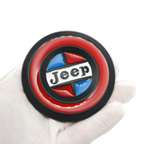 Jeep Metal Car Rear Sticker Body Side Decal Auto Front Grille Emblem Badge