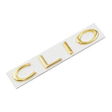 Renault CLIO Letter Logo Metal Car Trunk Sticker Emblem Badge Decal