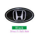 Honda Elliptical Metal Car Window Sticker Emblem Badge Decal