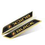 2pcs Buick Logo Car Fender Side Sticker Decal Emblem Badge