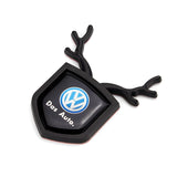 VW ABS Deer Car Rear Sticker Shield Trunk Emblem Badge Decal