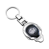 Mercedes Benz Apple Tree Skull Metal Car Keychain Key Holder