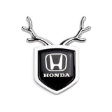 Honda ABS Deer Car Rear Sticker Shield Trunk Emblem Badge Decal